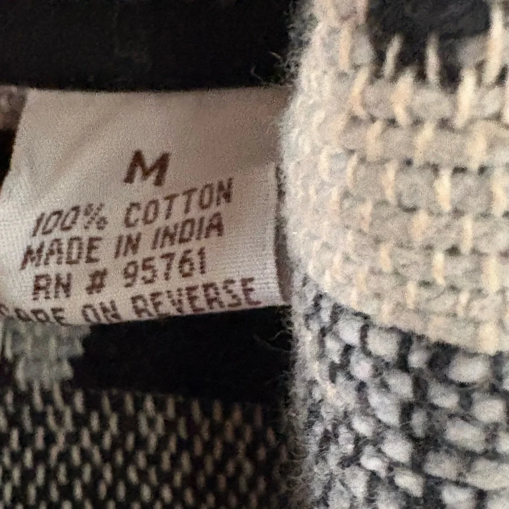 Vintage Horse Patterned Jacket 100 %Cotton Medium/XL - Picture 4 of 7